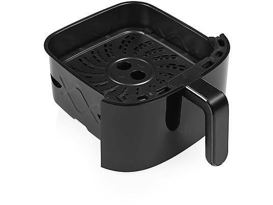 Een volledige maaltijd (gebraden kip met groenten) bereid in de Ninja Airfryer MAX PRO. Dankzij de efficiënte hete-luchttechnologie is dit gerecht sneller klaar en met minder energie verbruikt dan in een conventionele oven.